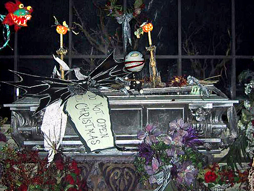 Haunted Mansion Holiday Coffin